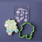 Baby mobile toy - Cookie cutter + Debossing MEG cookie cutters